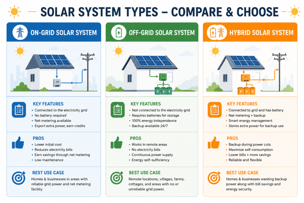 on grid solar system